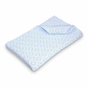 D'Lux Milo Diamond Knit Baby Blanket