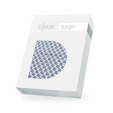 Load image into Gallery viewer, D&#39;Lux Cradle Cotton Knitted Cot Blanket - Blue
