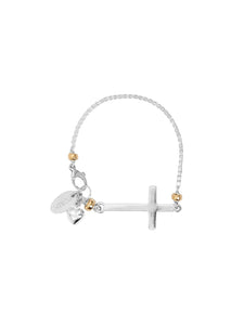 Fiorina Side Cross Bracelet