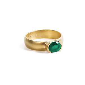 Fairley Oval Emerald Ring
