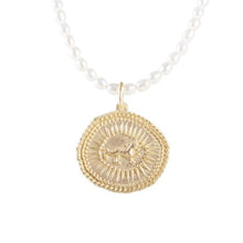 Load image into Gallery viewer, Fairley Lioness Seed Pearl Necklace
