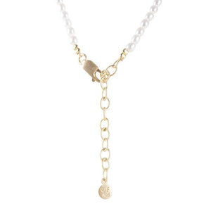Fairley Lioness Seed Pearl Necklace