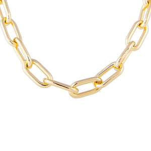 Fairley Crystal T-Bar Chain Necklace