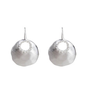 Fairley Granulation Disc Earrings