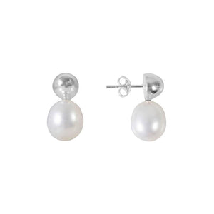 Fairley Pearl Sphere Stud Earrings