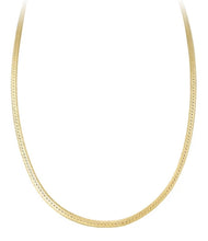 Load image into Gallery viewer, Fairley Gold Herringbone Necklace
