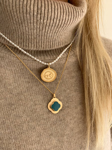 Fairley Amazonite Clover Necklace
