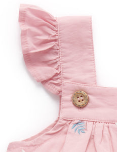 Purebaby Butterfly Embroidered Bodysuit