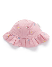 Load image into Gallery viewer, Purebaby Butterfly Embroidered Sunhat
